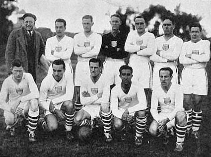 Selección de Estados Unidos en 1930.