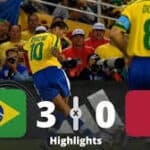 Brasil vs Marruecos en el Mundial de Francia 1998