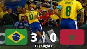 Brasil vs Marruecos en el Mundial de Francia 1998