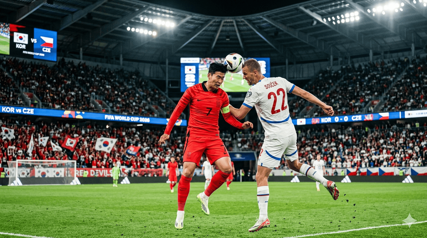 Corea del Sur vs Chequia por el mundial 2026